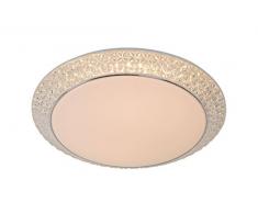 Lucide BETRANO - Plafonnier - Ã 41 cm - LED - 1x24W 2700K - Opalin