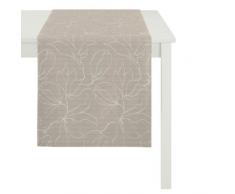 Apelt 4887_48 x 135_25 chemin de table en jacquard magnolia tons