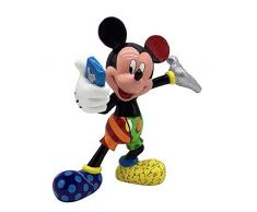 Enesco 4055690 Objet de DÃ©coration - Mickey Mouse Selfie Figurine, rÃ©sine, Multicolore, 21 x 9 x 21 cm