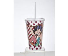 Betty Boop Britto 4048104 Mug Gobelet Betty Boop Talon Haut 19 cm