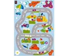 Plage 152762 Sticker Mural - Funny Mechanics, 1 Planche, 48 x 68 cm