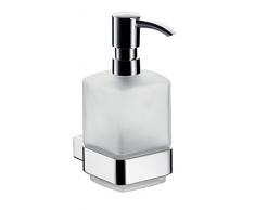 Emco 237576 Loft Distributeur de Savon Liquide Cristal dépoli/Plastique/Chrome Mat