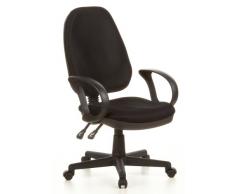 hjh Office 666200 Siège de Bureau Pivotant City 30 Tissu Maille Noir 100% Polypropylène
