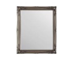 Grande Argent Ancien Motif Miroir Mural Neuf 61Â x 50,8Â cm 61Â cm x 50Â cm