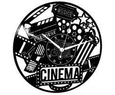 Instant Karma Clocks Horloge Murale en Vinyle IdÃ©e Cadeau Vintage Handmade Art DÃ©coration Maison Film Cult Movie CinÃ©ma Silencieux