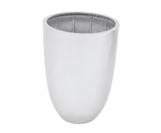 Europalms 83011816 Leichtsin Cup 69 Vase en Argent Brillant, Taille Unique