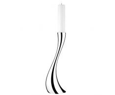 Georg Jensen Cobra au Sol pour Bougie, Métal, Acier argenté, Taille M