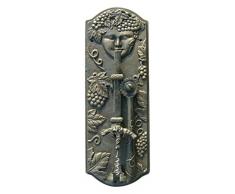 Duhalle 203 Tire Bouchon Mural Bacchus, Fonte, 42 x 16 cm x 8,5 cm