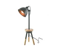 ZONS Lampe À Poser 16x26xH59cm Gris