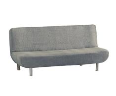 Eysa Aquiles Elastique Clic Clac Housse de CanapÃ©, Polyester Coton, Gris, 37x29x9 cm