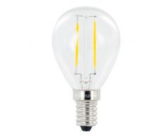 Integral LED non compatible avec variateur dintensité Culot Ampoule (E15/petite vis mini globe LED 2 W 2700 K 250 lm Angle de faisceau large) â Blanc chaud