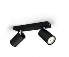 Philips myLiving Spot 50592/30/PNÂ âÂ Ampoule Spot, 220Â VÂ âÂ 240Â V, 50Â âÂ 60Â Hz, mÃ©tal, noir