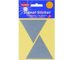 Kleiber Grands triangles autocollants rÃ©flecteurs, Argent