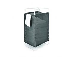 UMBRA Cinch. Panier à linge Cinch, filet en maille amovible pour un nettoyage et une armature flexible pour un port facilité 40.6x26x74.3cm
