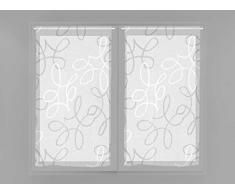 Soleil docre Paire de brise bise 45x90 MANON, Polyester, Blanc, 45x90 cm