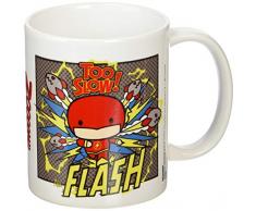 DC Comics MG23896 Justice League (Flash Chibi) Mug, CÃ©ramique, Multicolore, 11oz/315ml
