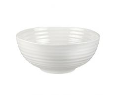 Sophie Conran pour Portmeirion Bol à nouilles, Porcelaine, Blanc, 18 x 18 x 7.9 cm lot de 4