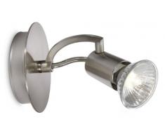 Philips My Living Plafonnier Métal Acier Brossé 1 x 50 W