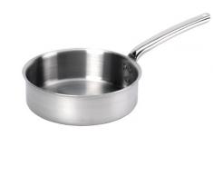 DE BUYER 3691.28 Sauteuse, Acier Inoxydable, Gris, 28 cm