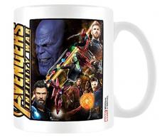 Avengers: Infinity War MG24998 (Space Montage) Mug, Céramique, Multicolore, 11oz/315ml