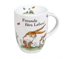 KÃ¶nitz K1111030776 Tasse Ã cafÃ©, Porcelaine, Mehrfarbig, 12 x 8 x 10,3 cm