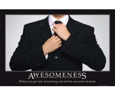 Empire Poster avec message motivant (en langue anglaise) Awesomeness
