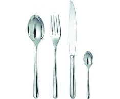 Alessi Lcd01s24r Cacciaservice à Couverts 24 Pièces en Acier Inoxydable 18/10 Brillant