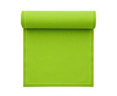 Serviette de table en coton 32x32cm - Rouleau de 12 serviettes - Pistache