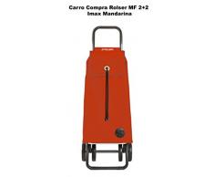 Rolser Chariot de Courses, Mandarine, 39Â x 31Â x 105Â cm