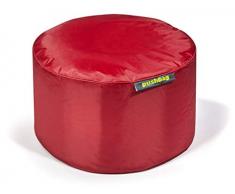 Pushbag Pouf, Polyester, Rouge, 50 x 50 cm