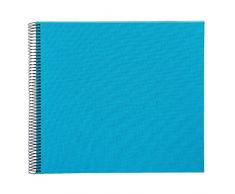 Goldbuch 25Â 363Â Bella Vista Album Photo Ã Spirale, Carton, Turquoise, 34Â x 30Â cm