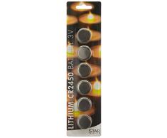 Star 066-68 batteries pour remplacement des bougies Ã©lectriques, Gris, 0,5 x 2,4 x 2,4