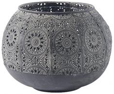 Fill Remplir Thea Lanterne Diamètre 165 mm x Hauteur 110 mm, Graphite, en métal