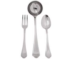 Mepra 101822003 MÃ©nagÃ¨re de 3 PiÃ¨ces Couvert Ã Servir Leonardo