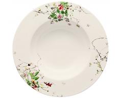 Rosenthal Brillance Fleurs Sauvages Assiette Creuse avec Aile, Porcelaine, Multicolore, 23 cm
