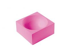 Silikomart 27.018.19.0065 Moule Dôme Silicone Fuchsia à 18 cm