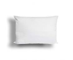 Soleil docre Oreiller Anti-acarien Confort 30x50 cm, Polyester, Blanc, 30x50x15 cm