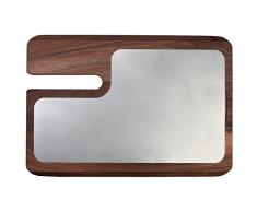 Berkel bk-tag000nocax rectangulaire Aluminium, Bois Planche à découper de Cuisine