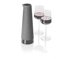 Magisso 70602 Carafe Terracotta Noir 10 x 10 x 30,5 cm