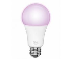 Trust Smart Ampoule connectÃ© - RGB - E27-9W - LED Ã¡ IntensitÃ© Variable Intelligente - compatibles avec Philips Hue* - Zigbee [Classe Ã©nergÃ©tique A+]