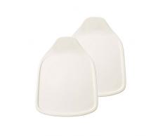 Villeroy & Boch Pizza Passion Assiettes pour part de pizza, Lot de 2, Porcelaine Premium, Blanc