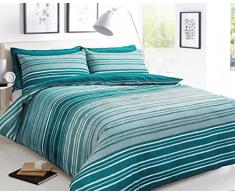 Sleepdown Couette, Coton Polyester, Bleu Sarcelle, Double