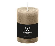 Wiedemann Bougie en Cire par Tan ASF, Marble, Boue 10 x 6,8 cm, 8 unités de