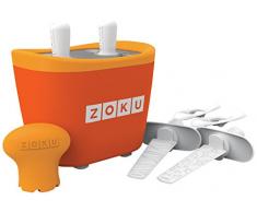 Zoku Eiszubereiter Machine Ã CrÃ¨me GlacÃ©e Double, Orange