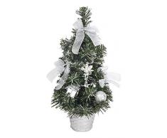Foret EnchantÃ©e 5VRD155AG Sapin de Table DÃ©core Argent 30 cm