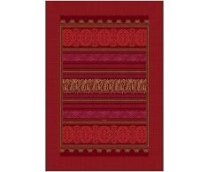 Bassetti Urbino Plaid Coton Rouge 270X250