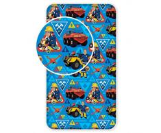 Jerry Fabrics Draps AjustÃ©s pour Enfants, Coton, Multicolour, 200x90x25 cm