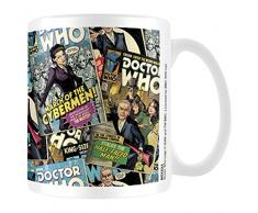 Doctor Who MG23383 (Montage) Mug, Céramique, Multicolore, 11oz/315ml