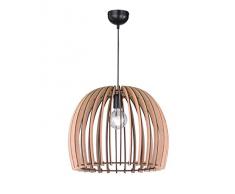 Reality, Suspension, Wood 1xE27, max.60,0 W Corps: Bois naturel, couleur de bois Ã:50,0cm, H:150,0cm IP20