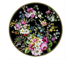 JD Diffusion 1361BLOB Blooming Assiette Ã Appoint Noir